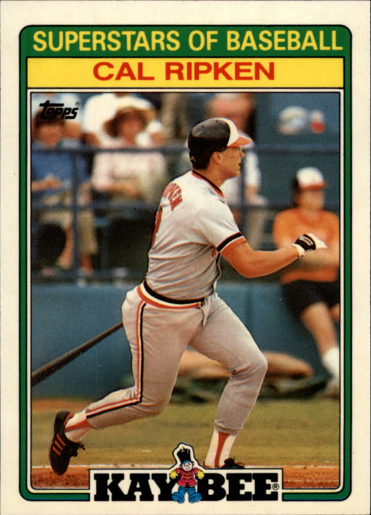 1988 Kay-Bee Baseball Cards    025      Cal Ripken